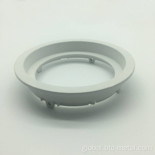 Aluminium Die Casting Parts LED Aluminum Lamp Housing Cover Manufactory